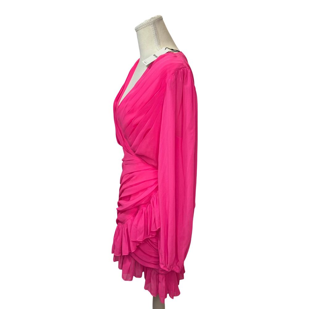 Showpo Can I Be Your Honey Mini Dress Hot Pink NWT Women’s 6 Barbiecore Coquette - Picture 4 of 16